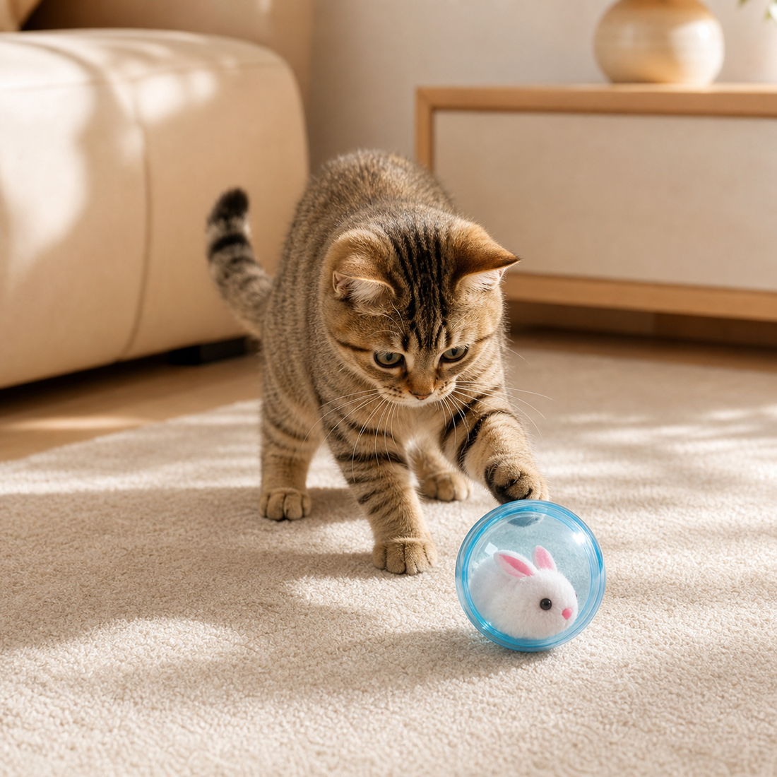 Rolligo Self-Rolling Cat Ball