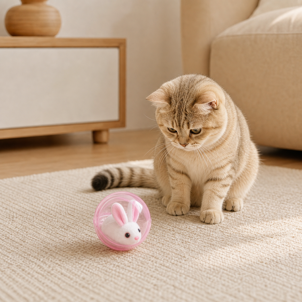 Rolligo Self-Rolling Cat Ball