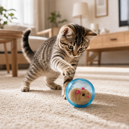 Rolligo Self-Rolling Cat Ball