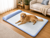 PawCool Ice-Silk Pet Cooling Mat - Plush 4 cm / XL 117 x 70 cm