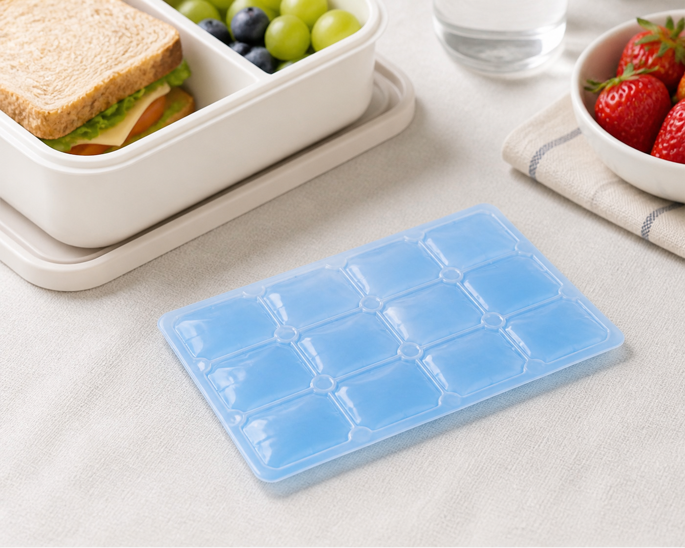 FrostFlex Reusable Slim Ice Pack Sheets - 250 ml
