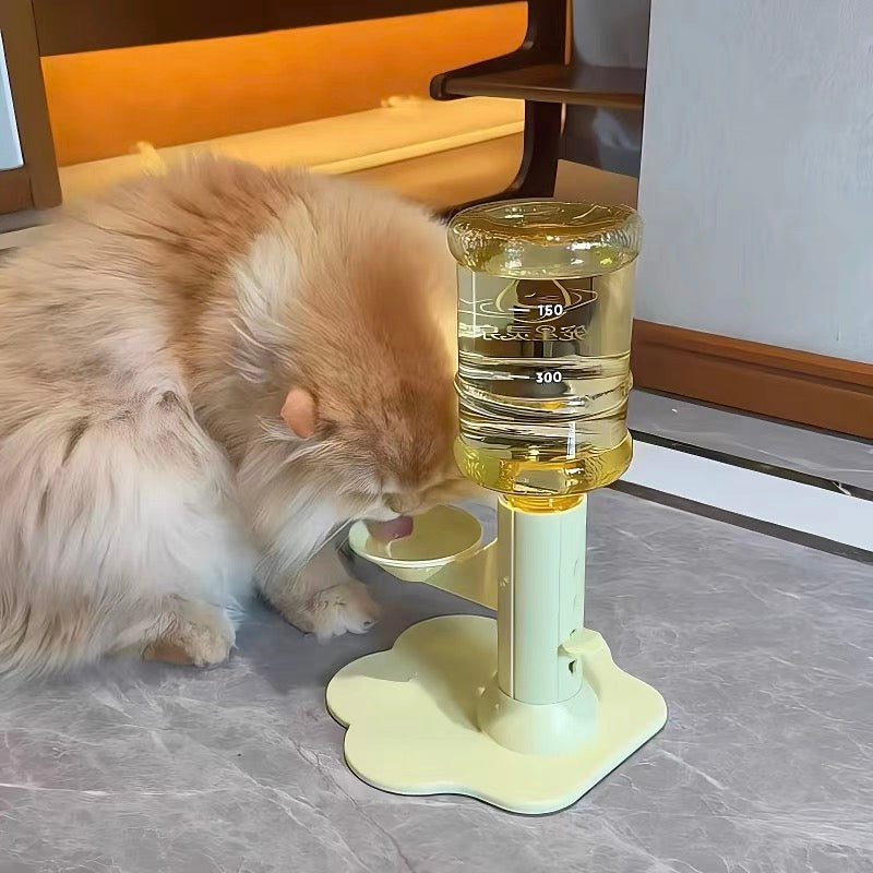 PetalFlow Dispenser d’acqua a gravità per gatti