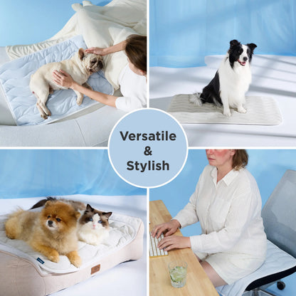 Baby blue pet cooling mat variant