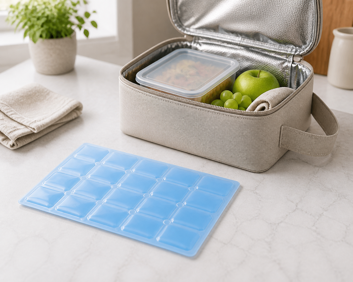 FrostFlex Reusable Slim Ice Pack Sheets - 400 ml
