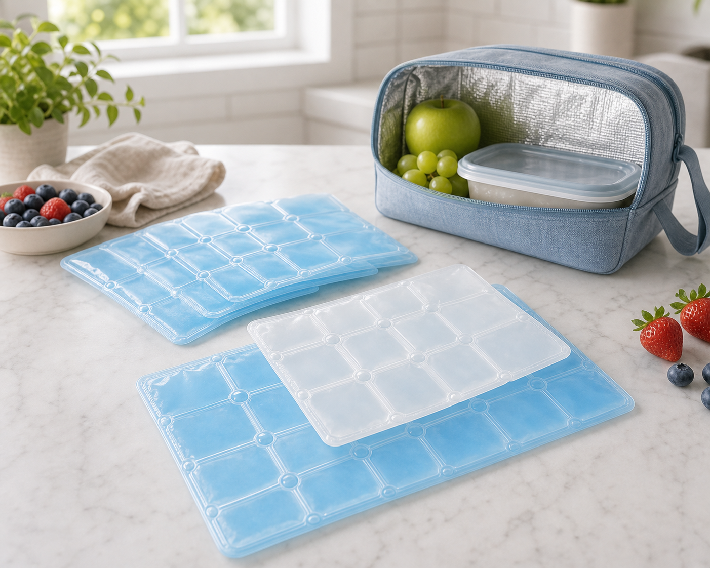 FrostFlex Reusable Slim Ice Pack Sheets