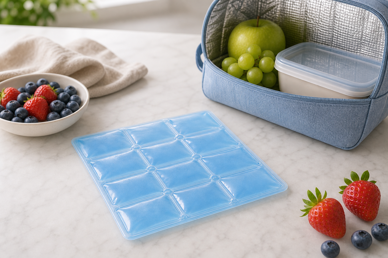 FrostFlex Reusable Slim Ice Pack Sheets - 180 ml
