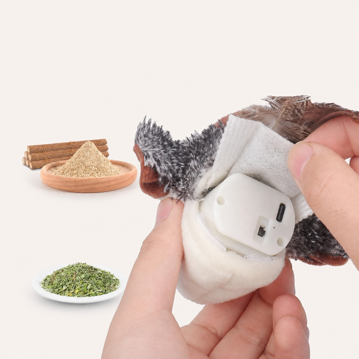 ChirpWing Oiseau Interactif pour Chat
