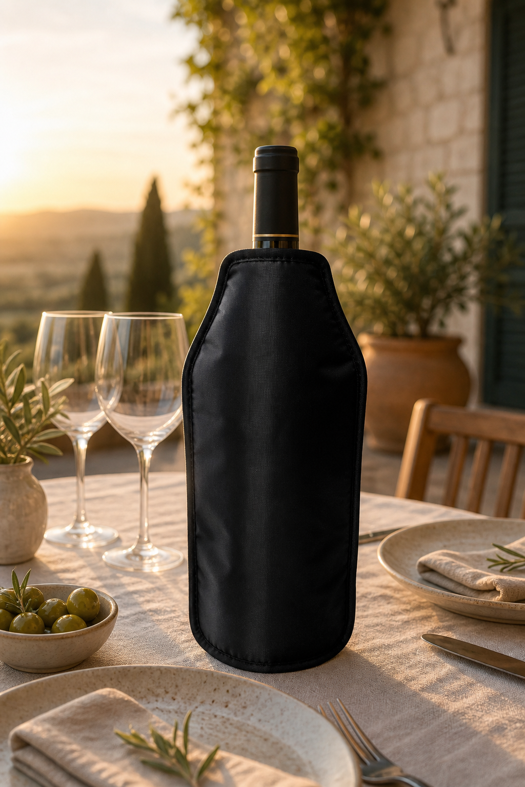 VinoChill Gel Bottle Cooling Sleeve