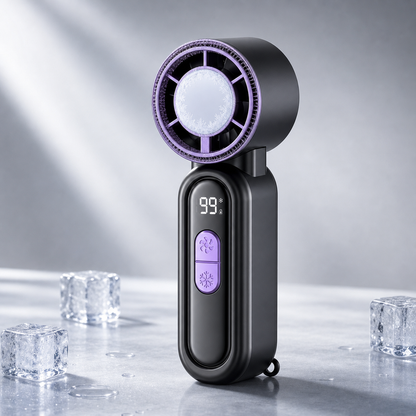 Graphite Black handheld cooling fan