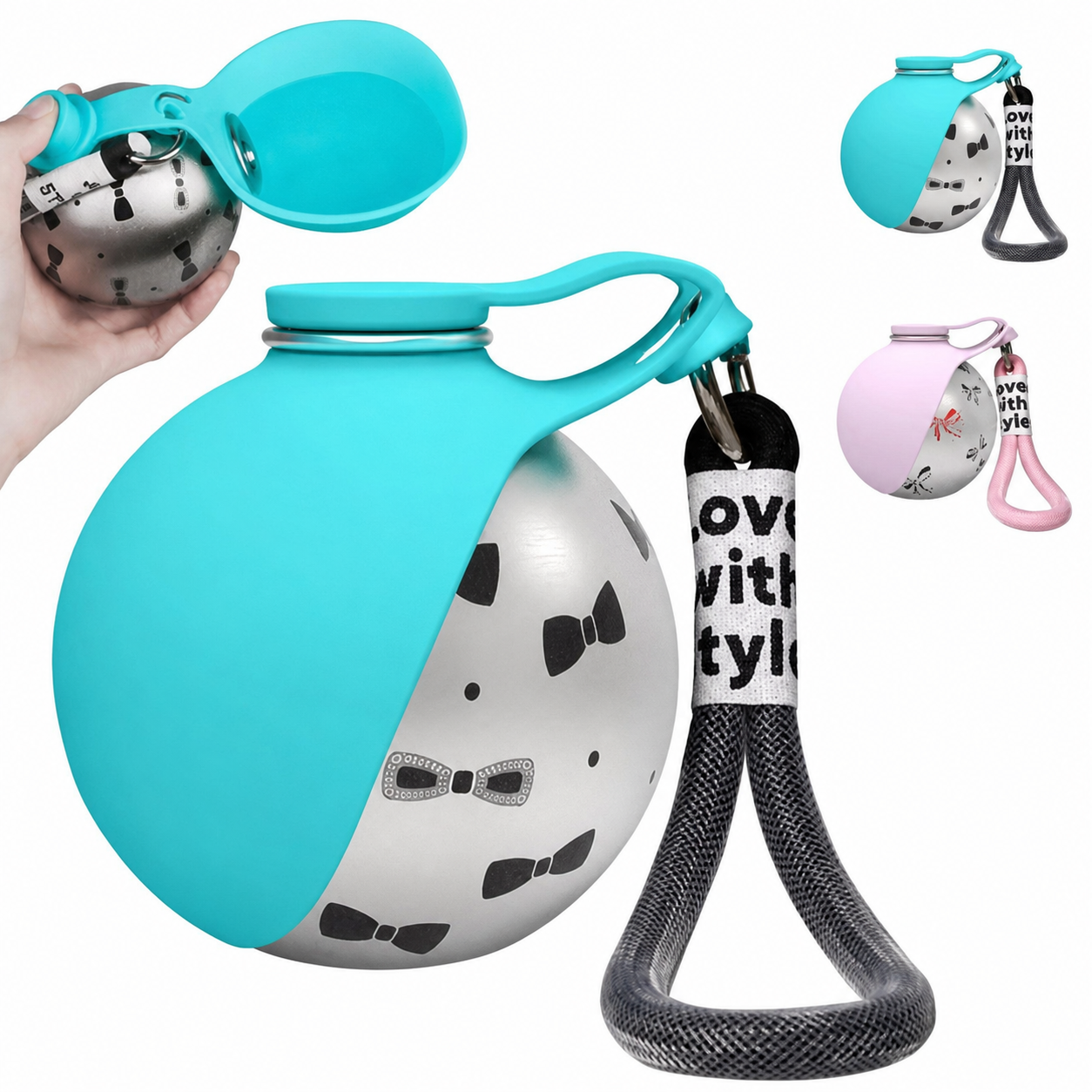 TrailSip 2-in-1 Dog Water Bottle