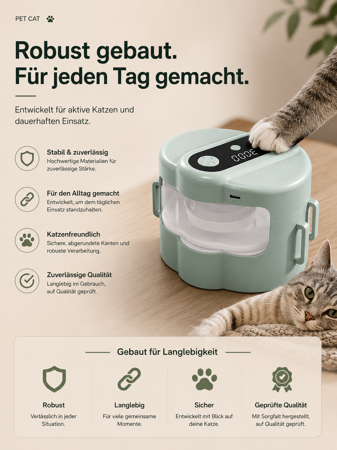 FeatherLoop gioco automatico per gatti con piuma